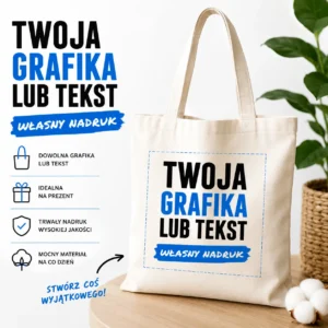 Torba z włąsnym nadrukiem
