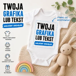 Body dziecięce z własnym nadrukiem